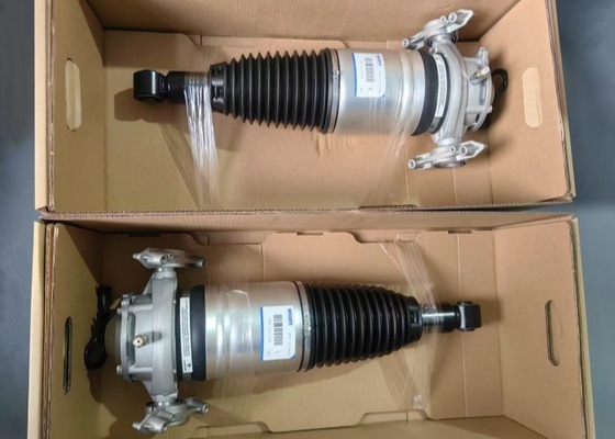 7P6616019K 7P6616020K Suspensão traseira de ar de moagem e suporte de absorção de choque para Volkswagen Touareg
